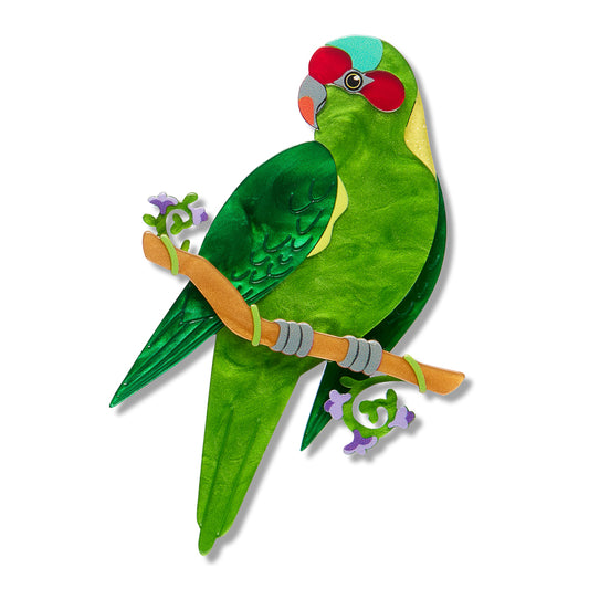 Erstwilder - Brooch Musk Lorikeet