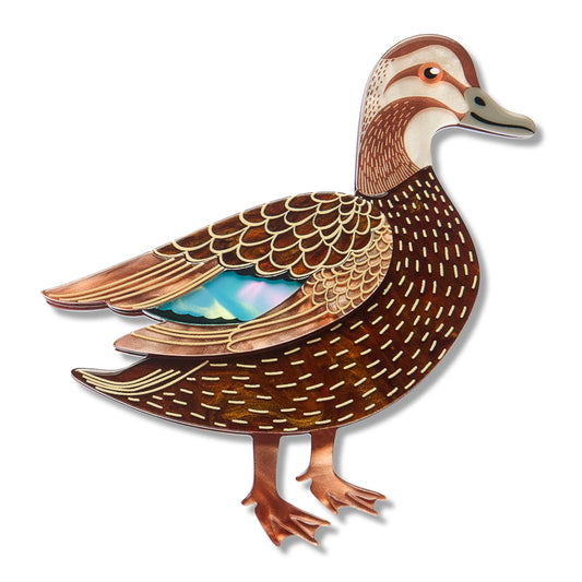 Erstwilder - Brooch Pacific Black Duck