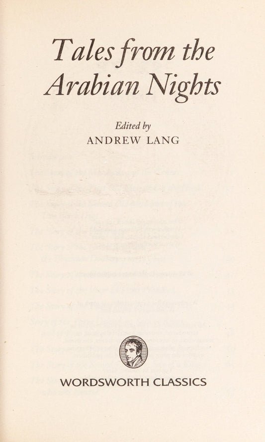 Tales From The Arabian Nights Wwc