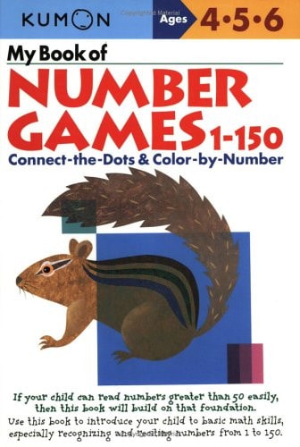 Kumon 456 Number Games 1-150