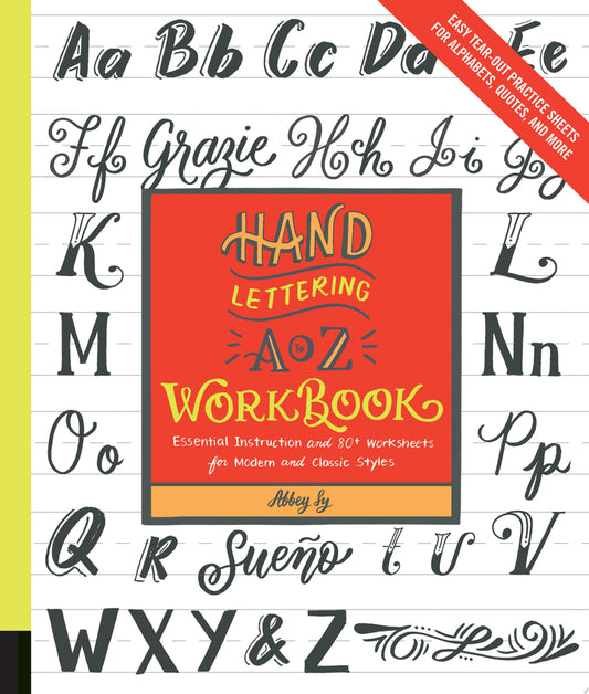 Hand Lettering A-z Workbook