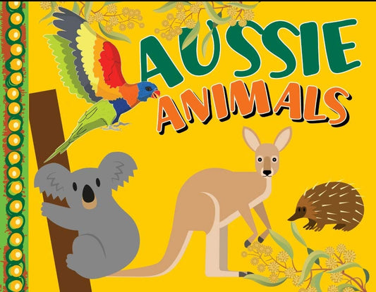 Aussie Animals Cloth Book
