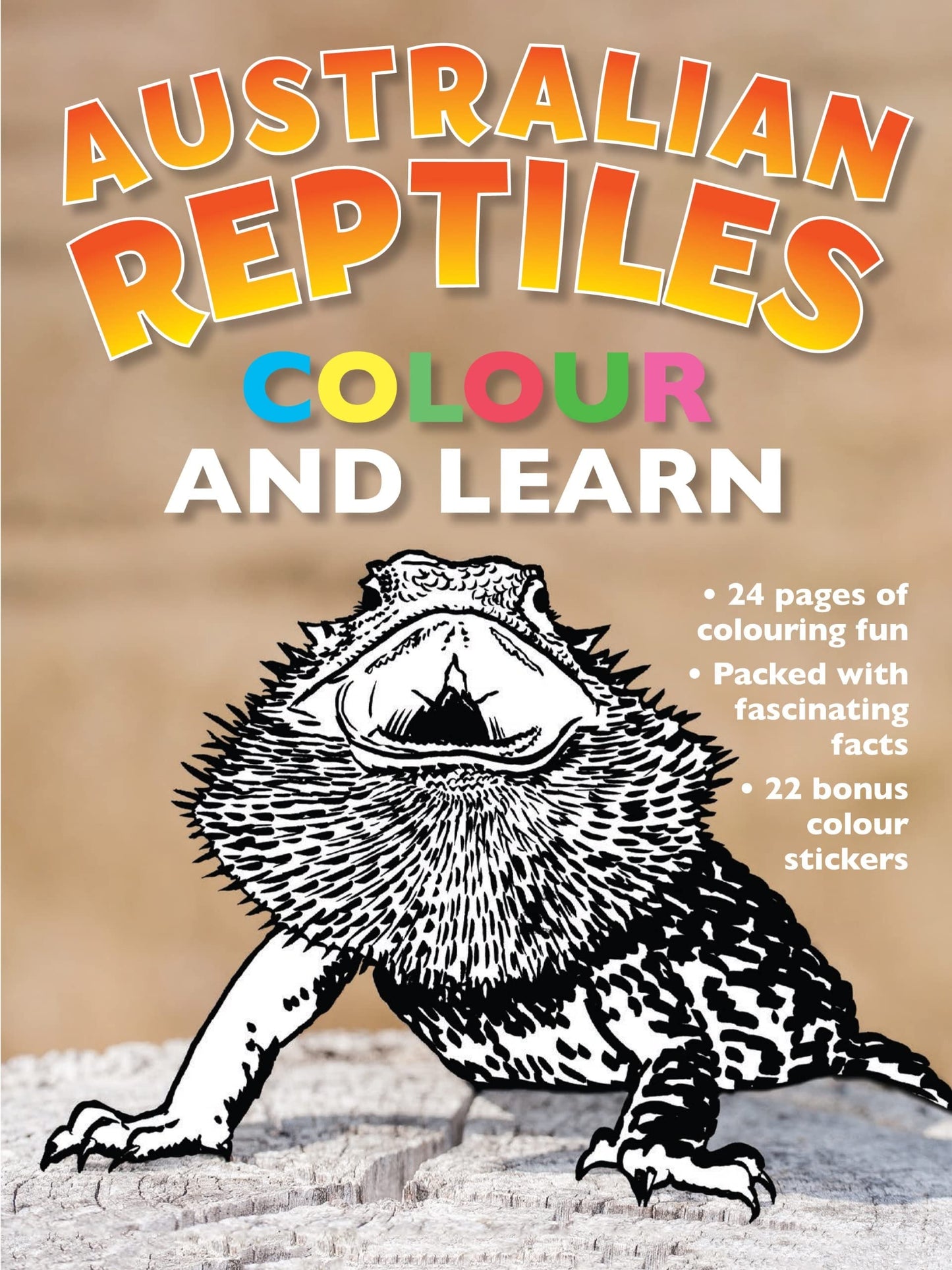 Australian Reptiles Colour And Lear