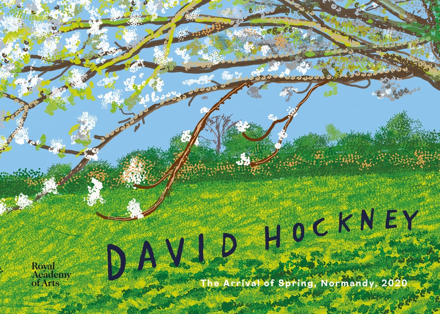 David Hockney Arrival Of Spring In