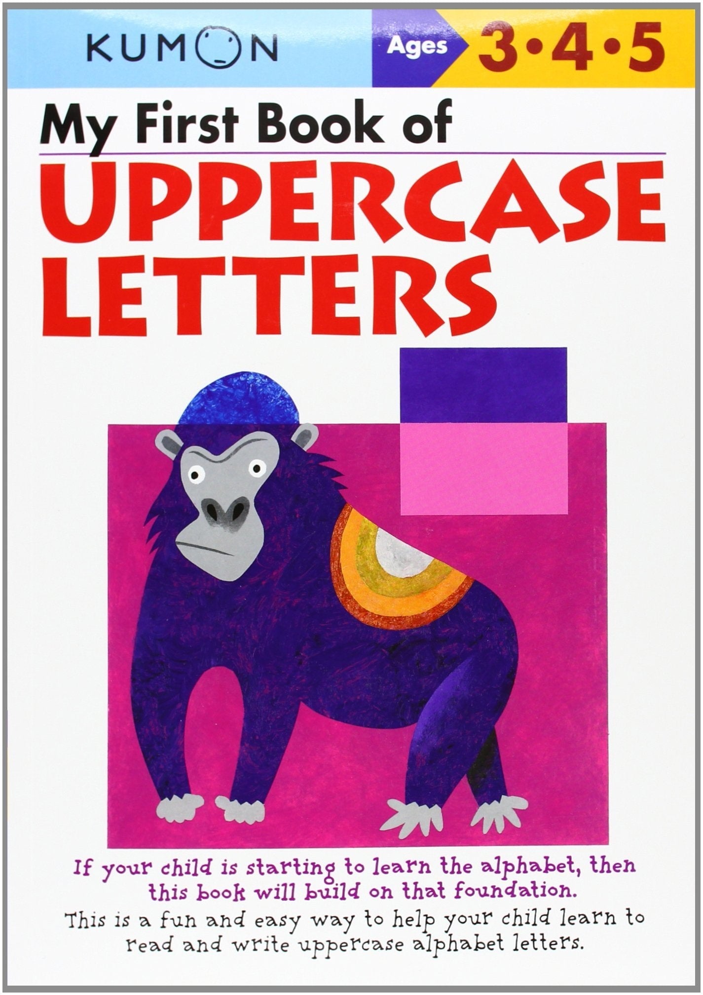 Kumon 345 Uppercase Letters