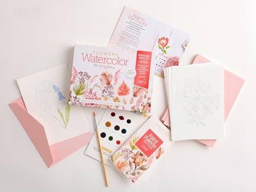 Watercolour Cards Flowers