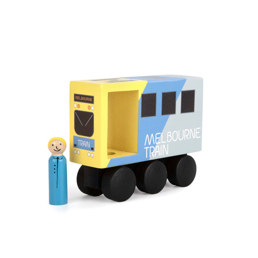 Wooden Toy - Melbourne Train Midi