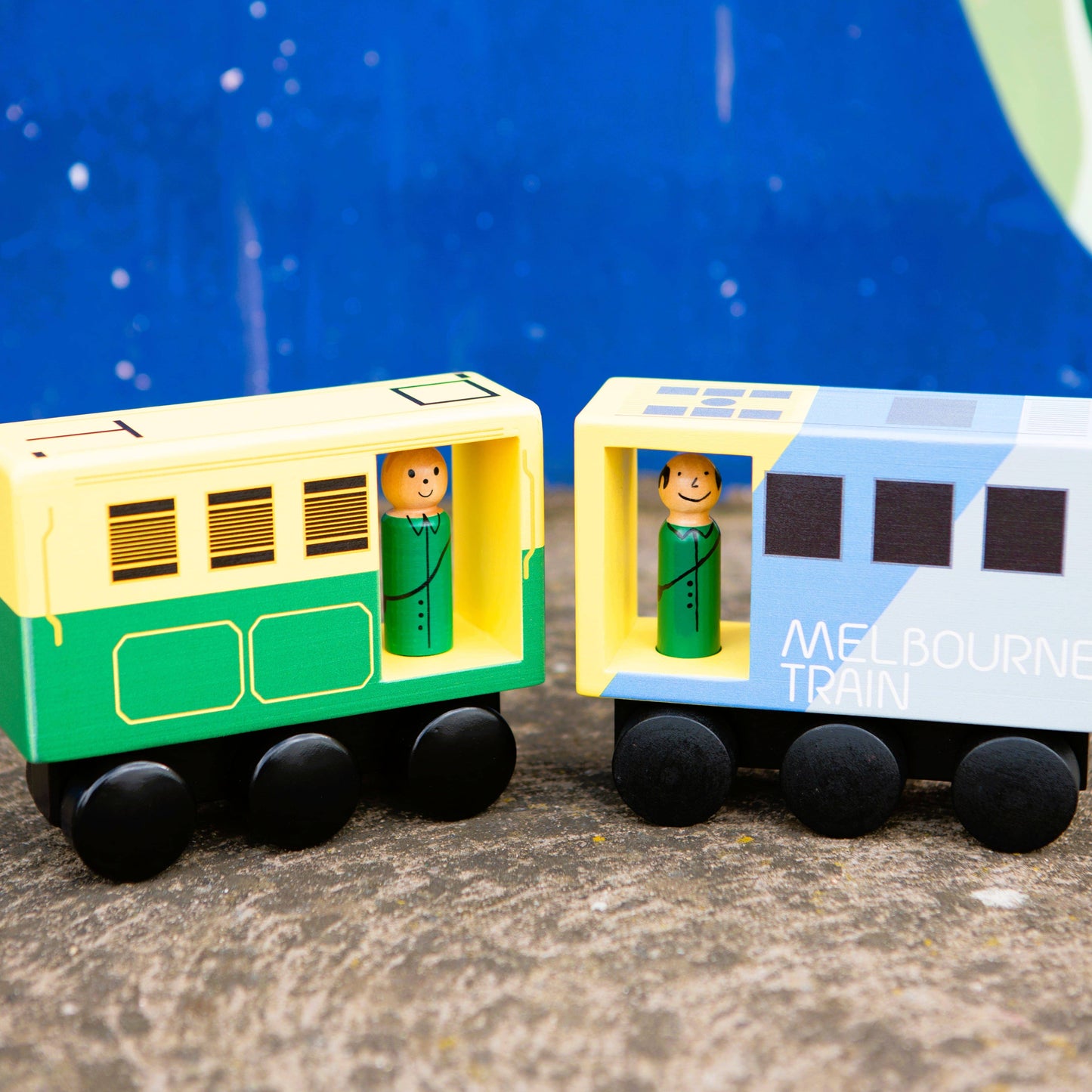 Wooden Toy - Melbourne Train Midi