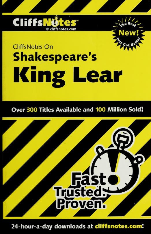 Cliff Note King Lear