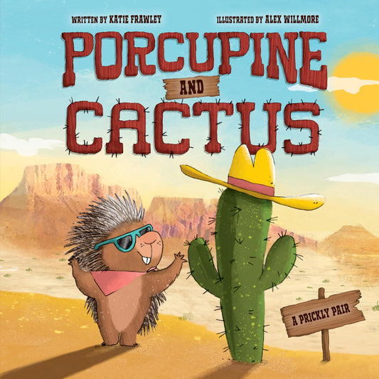 Porcupine And Cactus