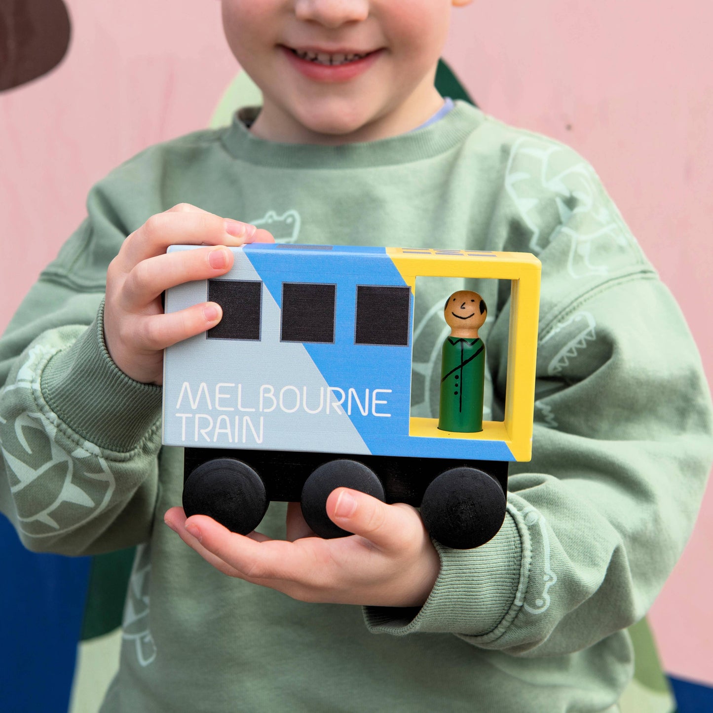 Wooden Toy - Melbourne Train Midi