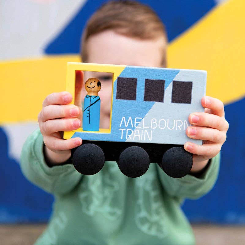 Wooden Toy - Melbourne Train Midi