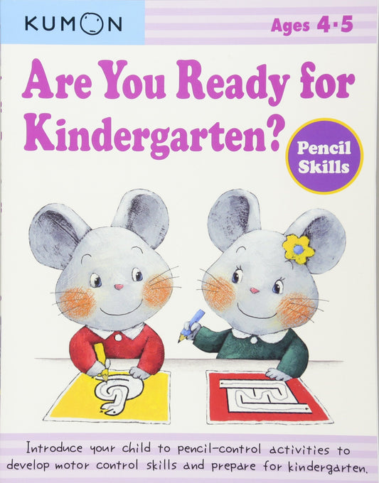 Kumon Ready For Kinder Pencil Skill