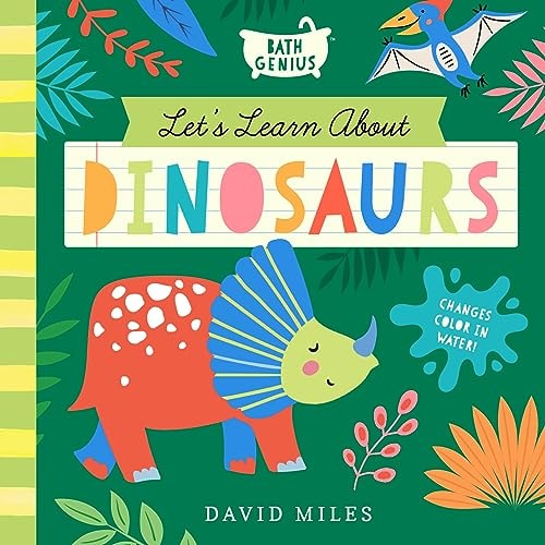 Let's Learn About Dinosaurs Bath Bk