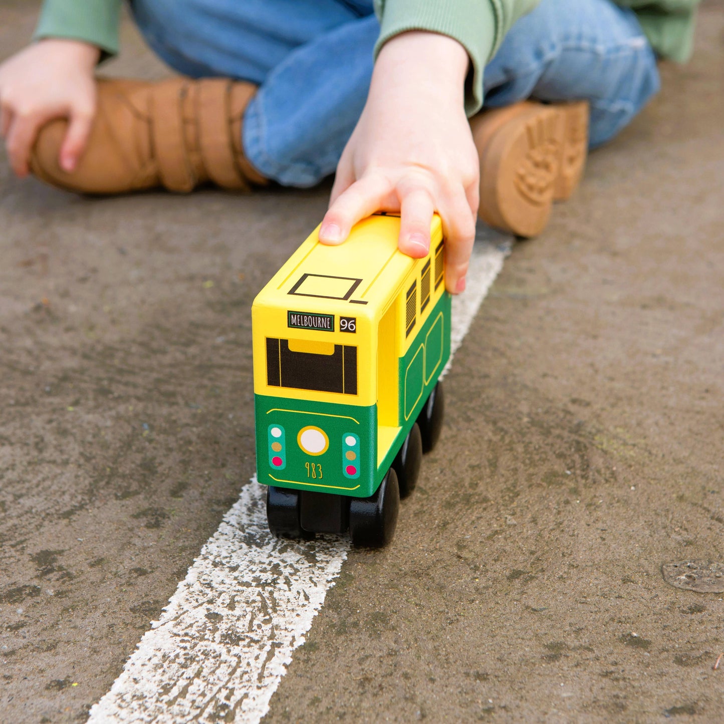 Wooden Toy - Melbourne Tram Midi