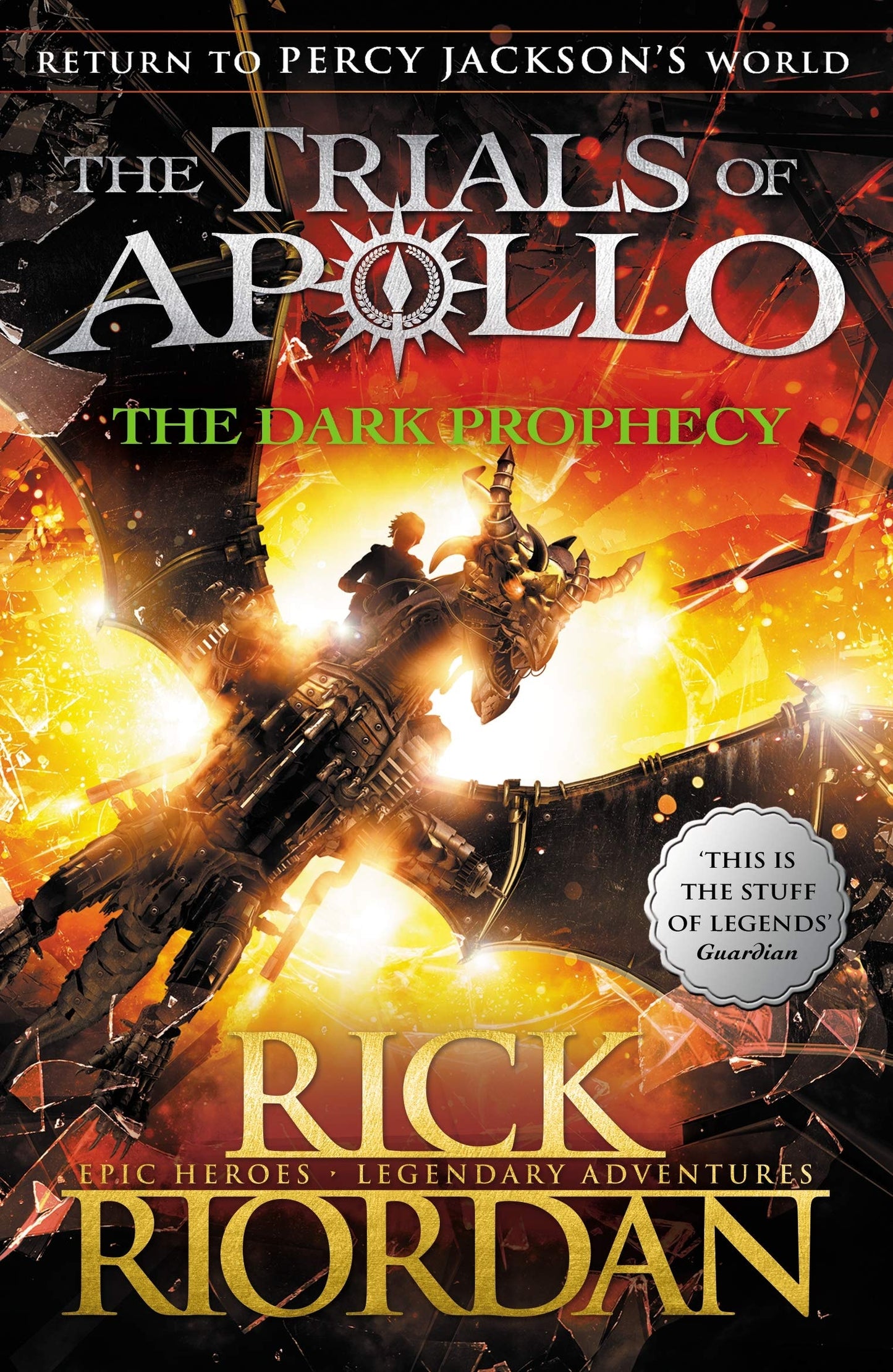 Trials Of Apollo #2 Dark Prophecy