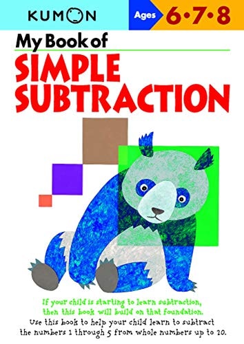 Kumon 456 Simple Subtraction