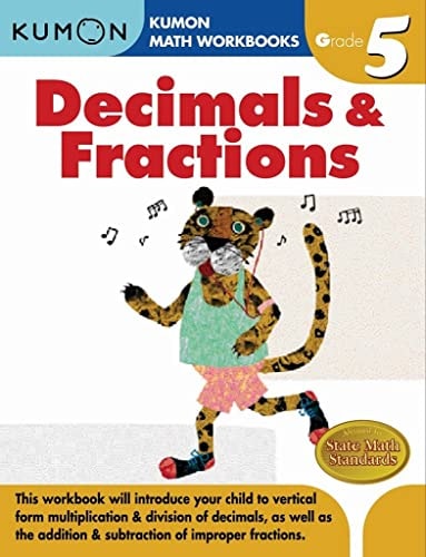 Kumon 5 Decimals Fractions