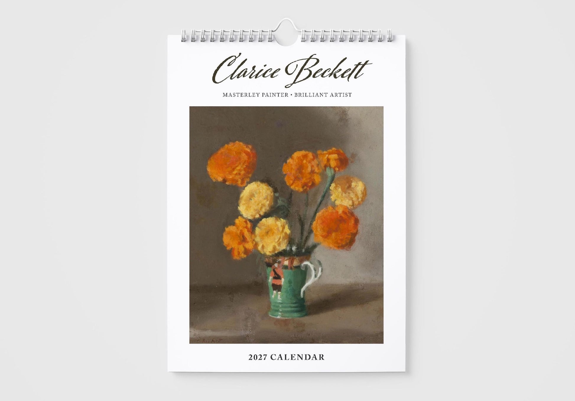 2027 Calendar Clairce Beckett