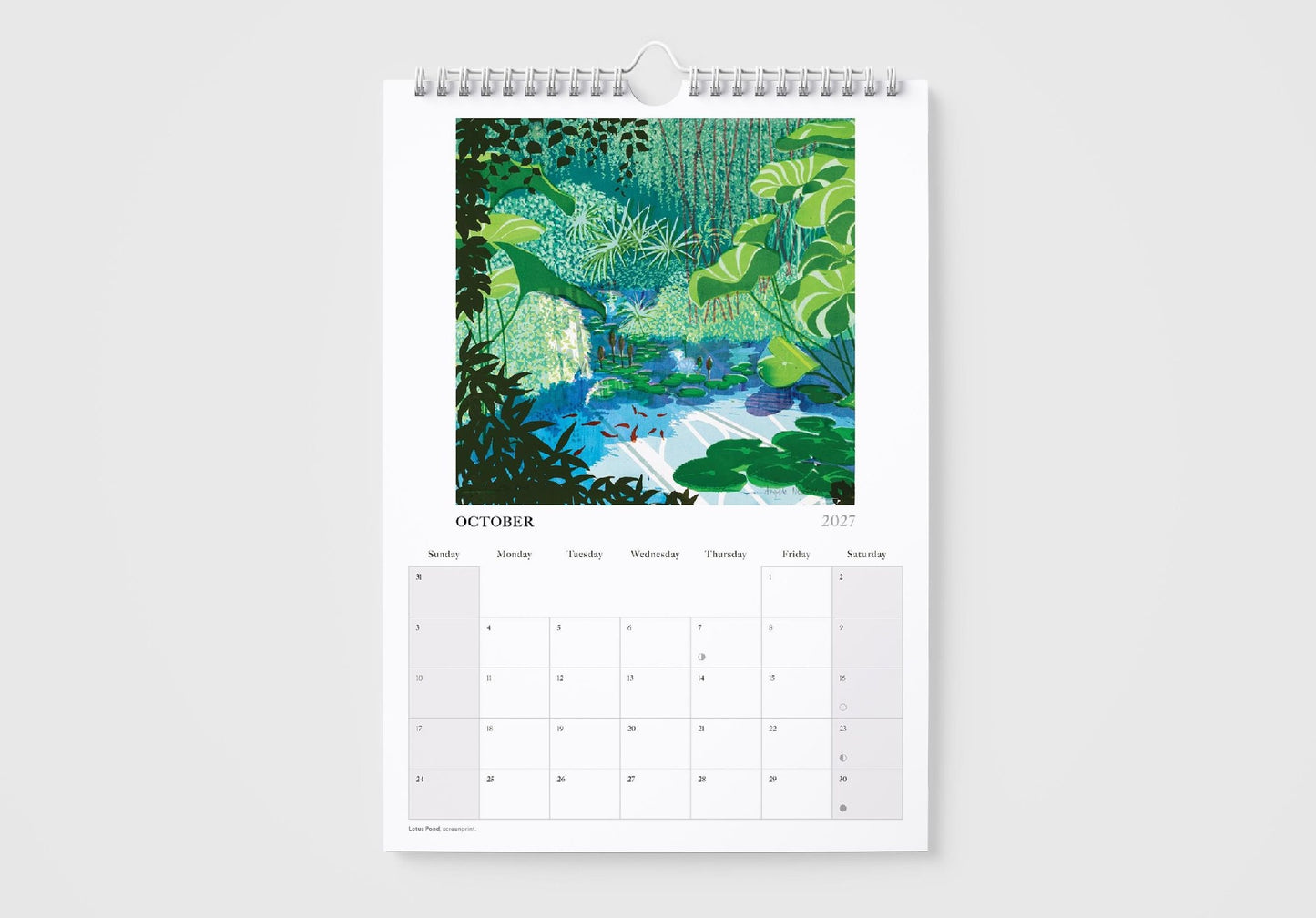 2027 Calendar Angela Newberry