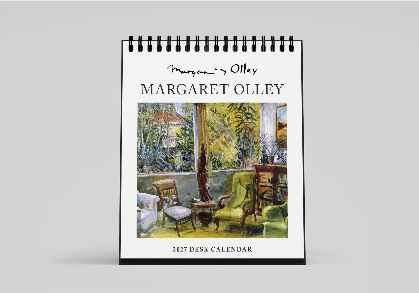 2027 Calendar Desk Margaret Olley