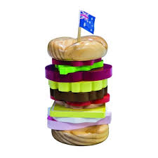 Wooden Toy - Stacking Burger
