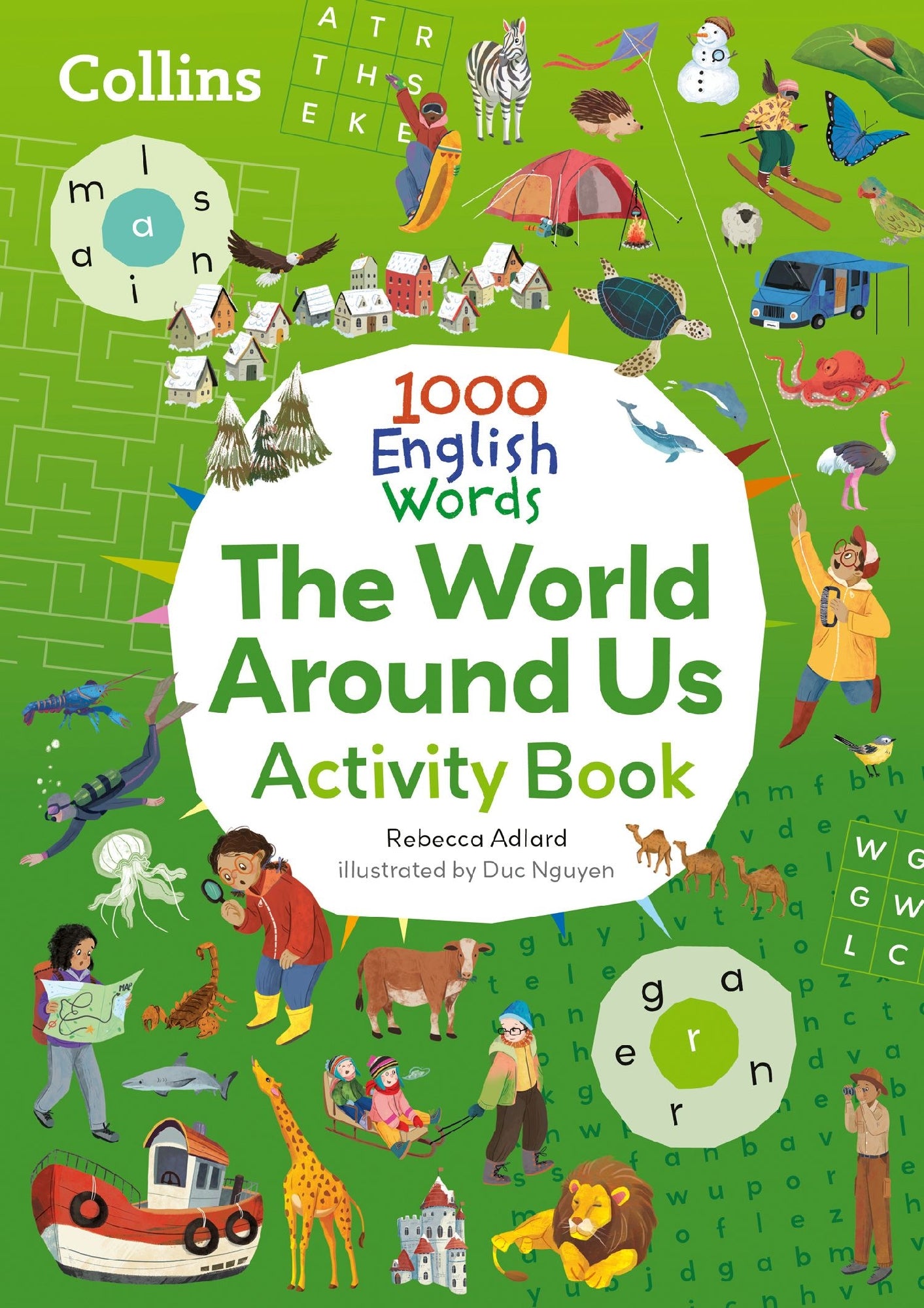 1000 English Words World Around Us Activity Book