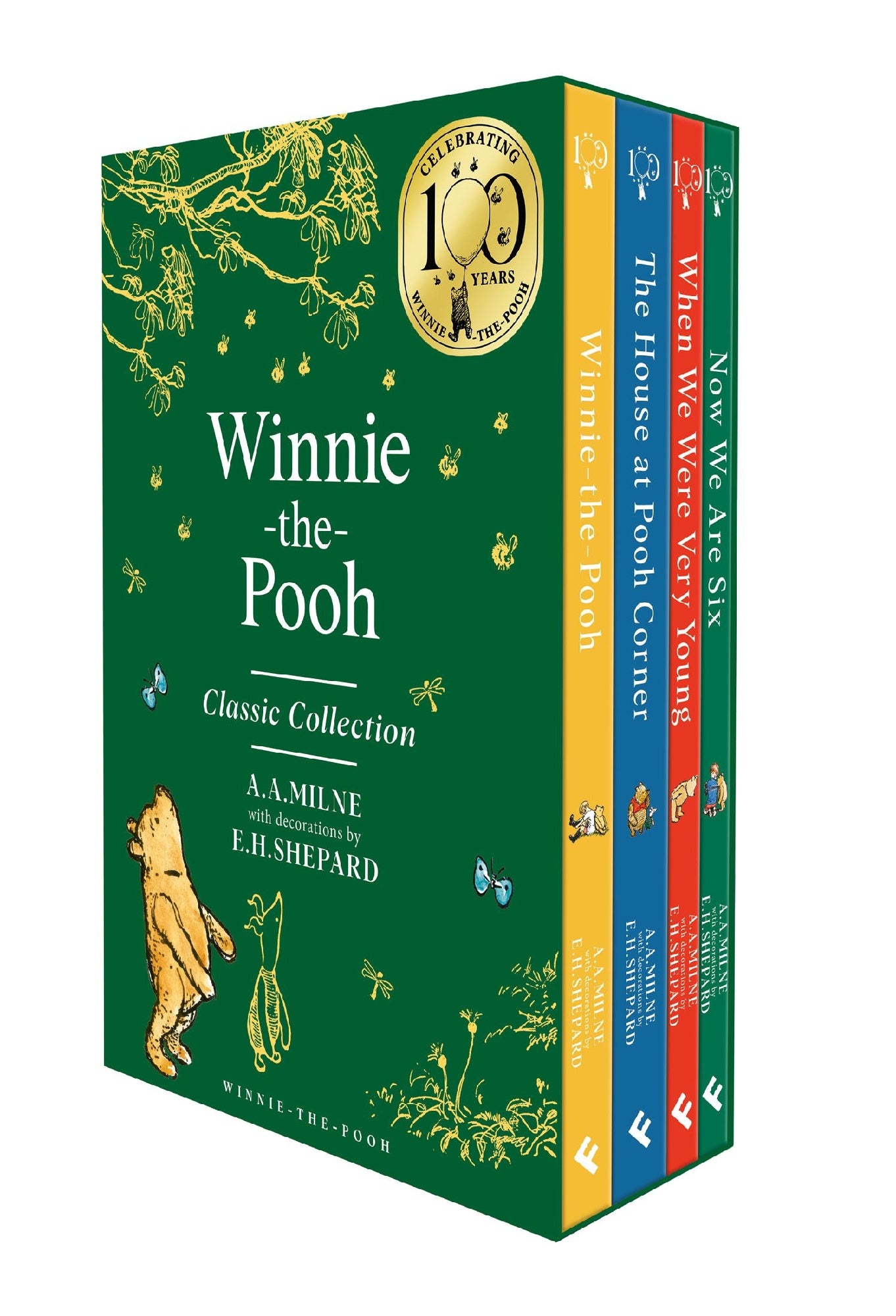 Winnie The Pooh 4-book Boxset