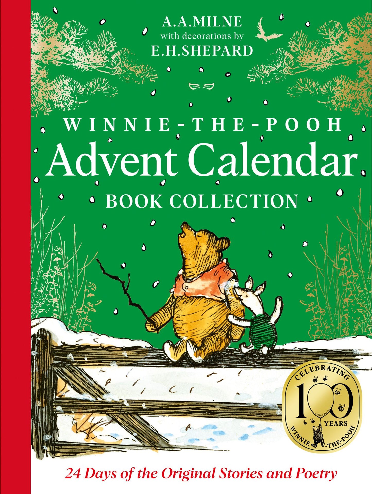 2026 Calendar Advent Winnie-the-pooh Book Collection