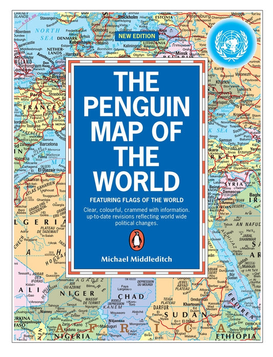 Map World Penguin