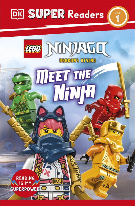 Dk Super Readers Level 1 Lego Ninjago Dragons Rising Meet The Ninja
