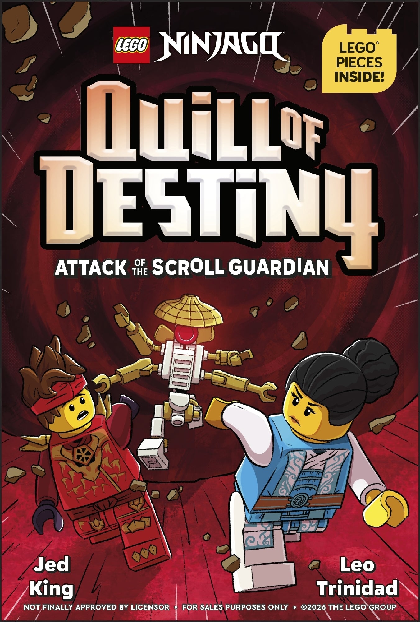 Lego Ninjago Quill Of Destiny Attack Of The Scroll Guardian