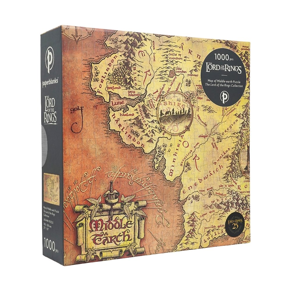 Jigsaw 1000 Map Of Middle Earth