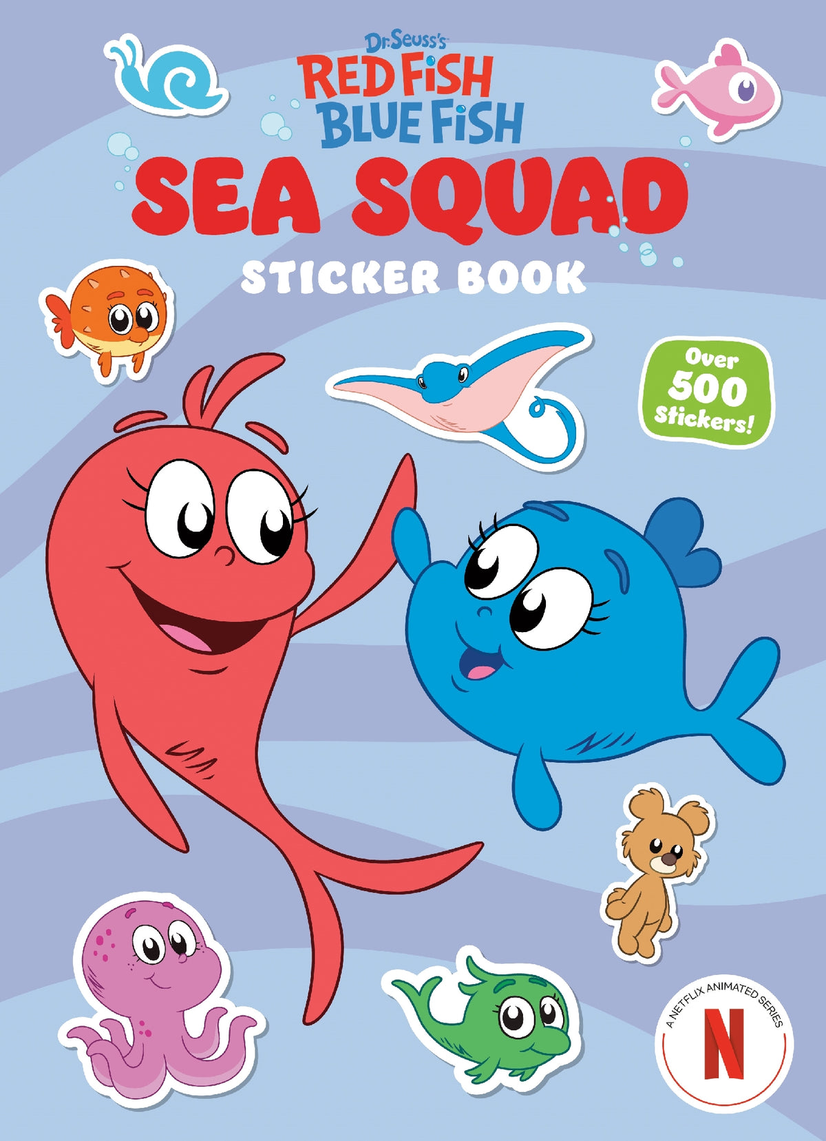 Sea Squad Sticker Book (dr. Seuss's Red Fish Blue Fish)