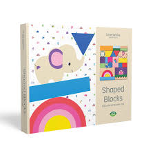 Wooden Toy - Little Genius Shaped Blocks