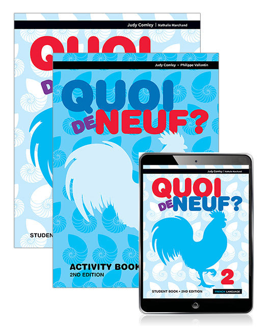 Quoi De Neuf ? 2 Student Book, Ebook And Activity Book