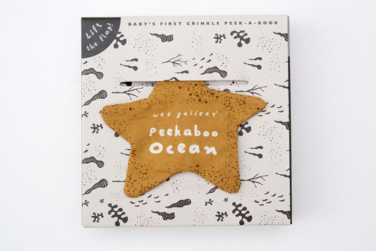 Peekaboo Ocean Wee Gallery Cloth Book