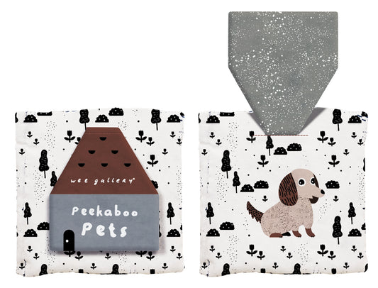 Peekaboo Pets Wee Gallery Cloth Book