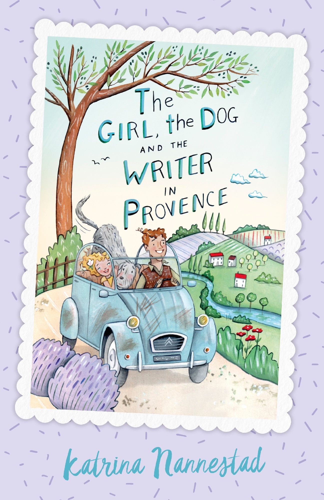 Girl The Dog And The Writer In Prov