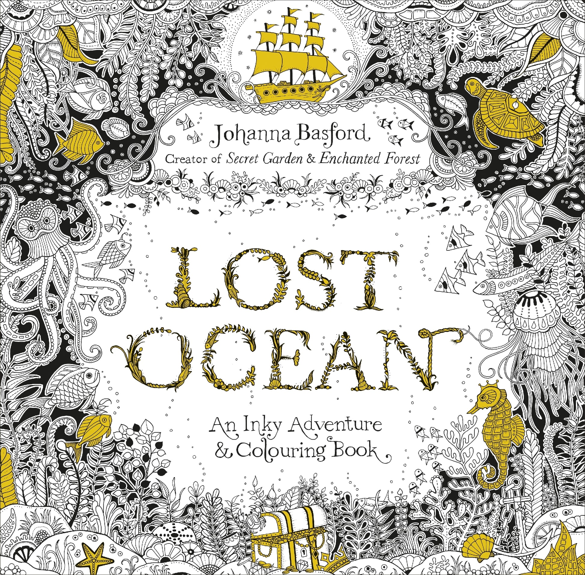 Lost Ocean Colouring Book