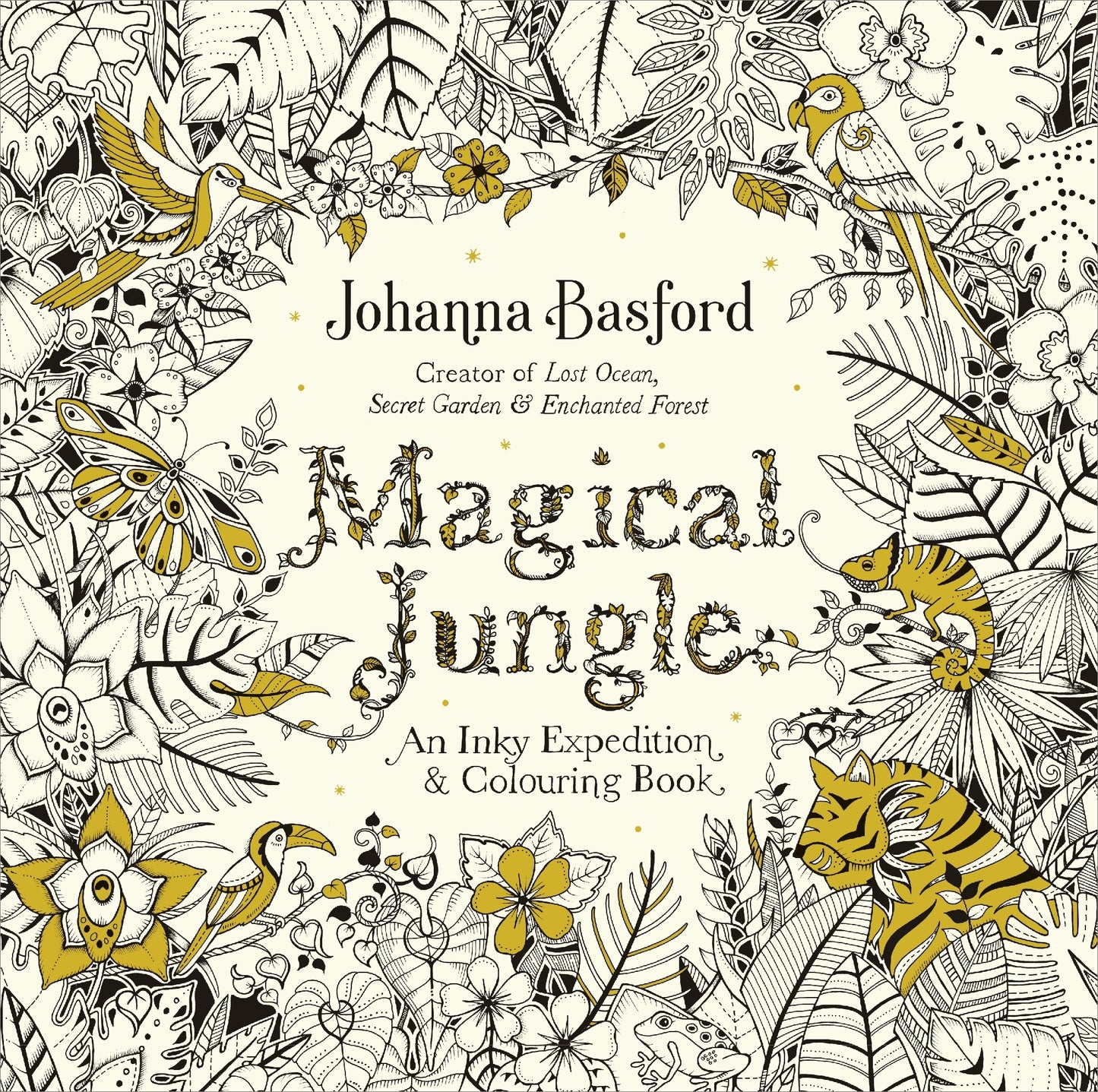 Magical Jungle Colouring Book