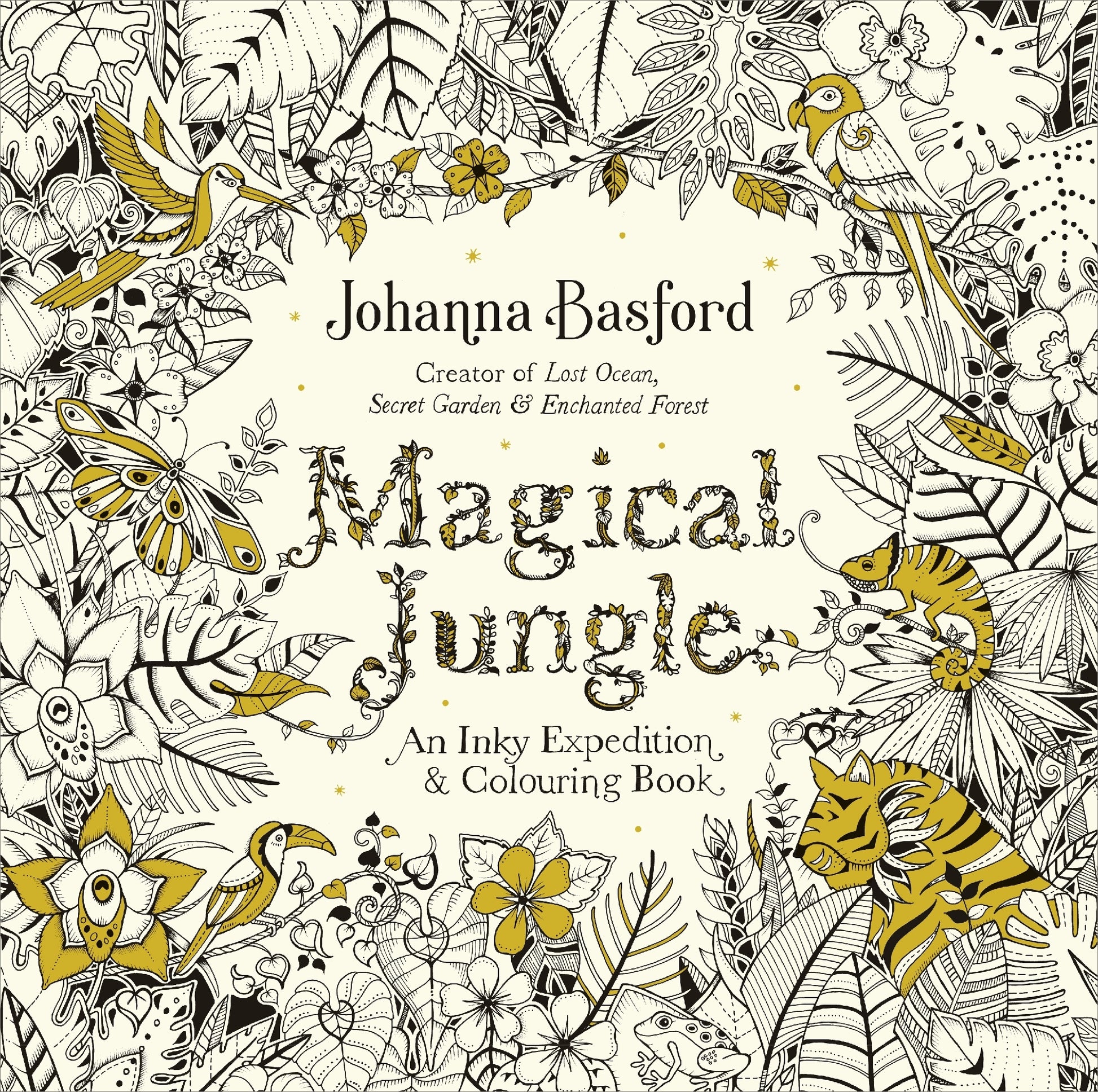 Magical Jungle Colouring Book