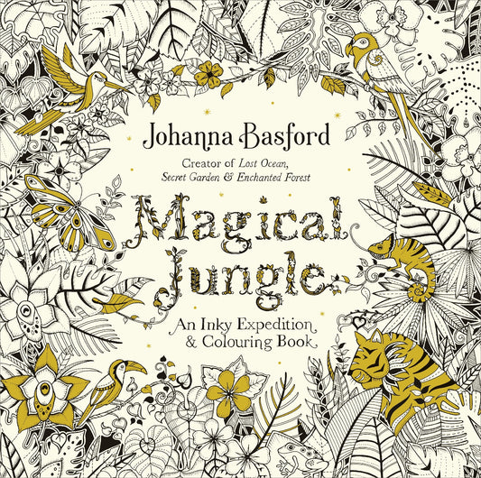 Magical Jungle Colouring Book