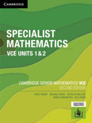Specialist Mathematics Vce Units 1&2