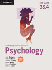Cambridge Psychology Vce Units 3&4