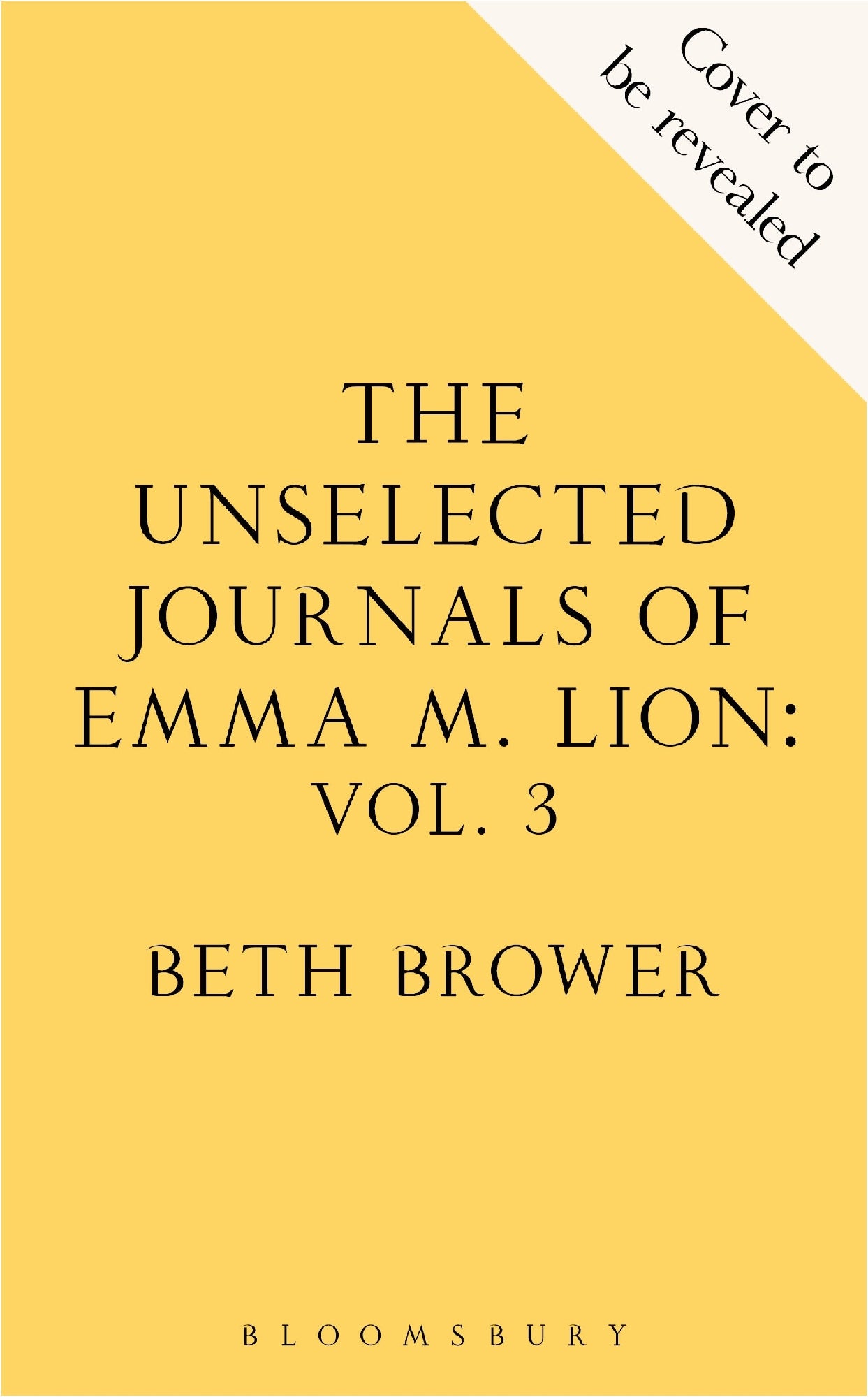Unselected Journals Of Emma M. Lion, Vol. 3: