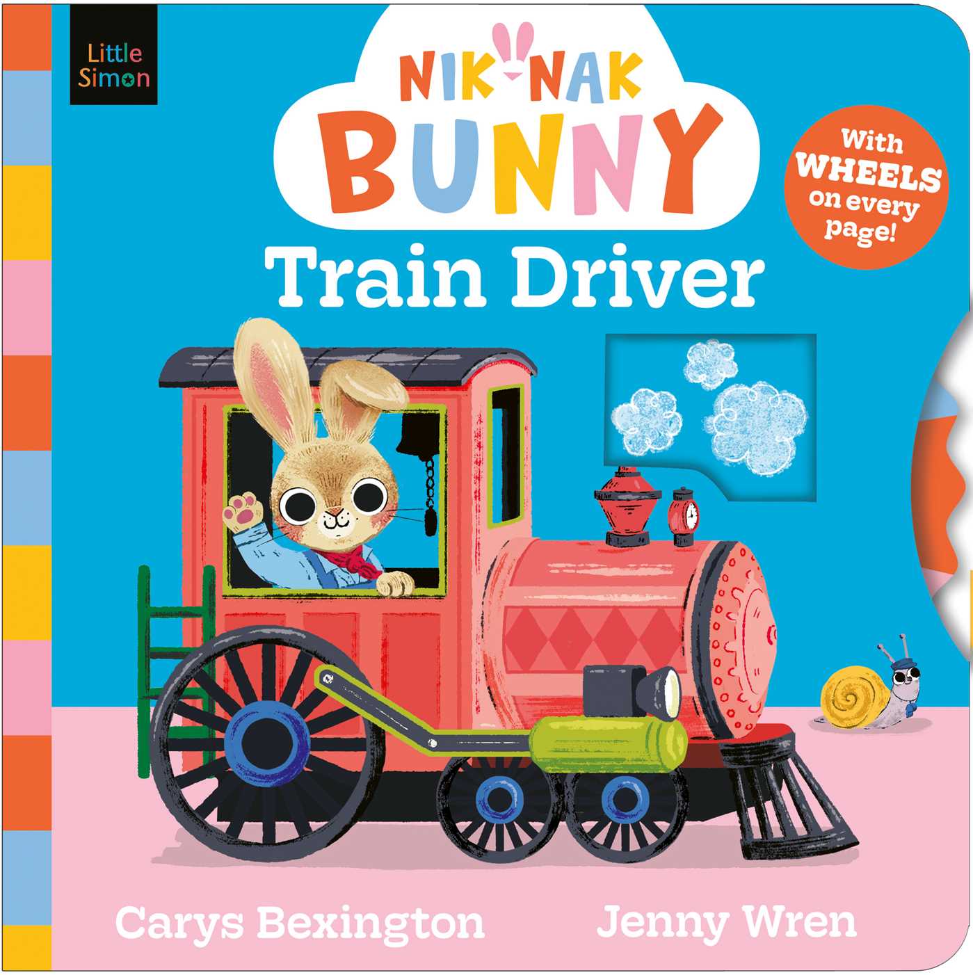 Nik-nak Bunny Train Driver