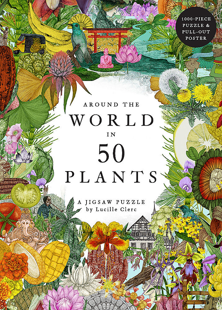 Jigsaw 1000 Around The World In 50 Plants