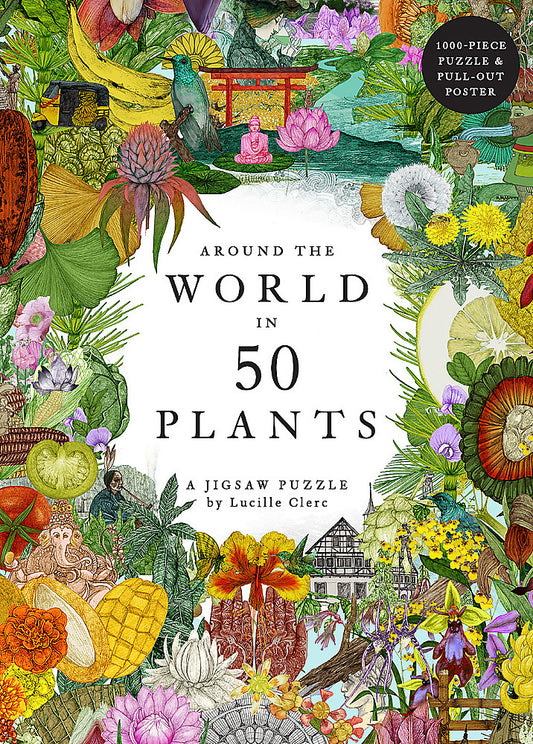 Jigsaw 1000 Around The World In 50 Plants
