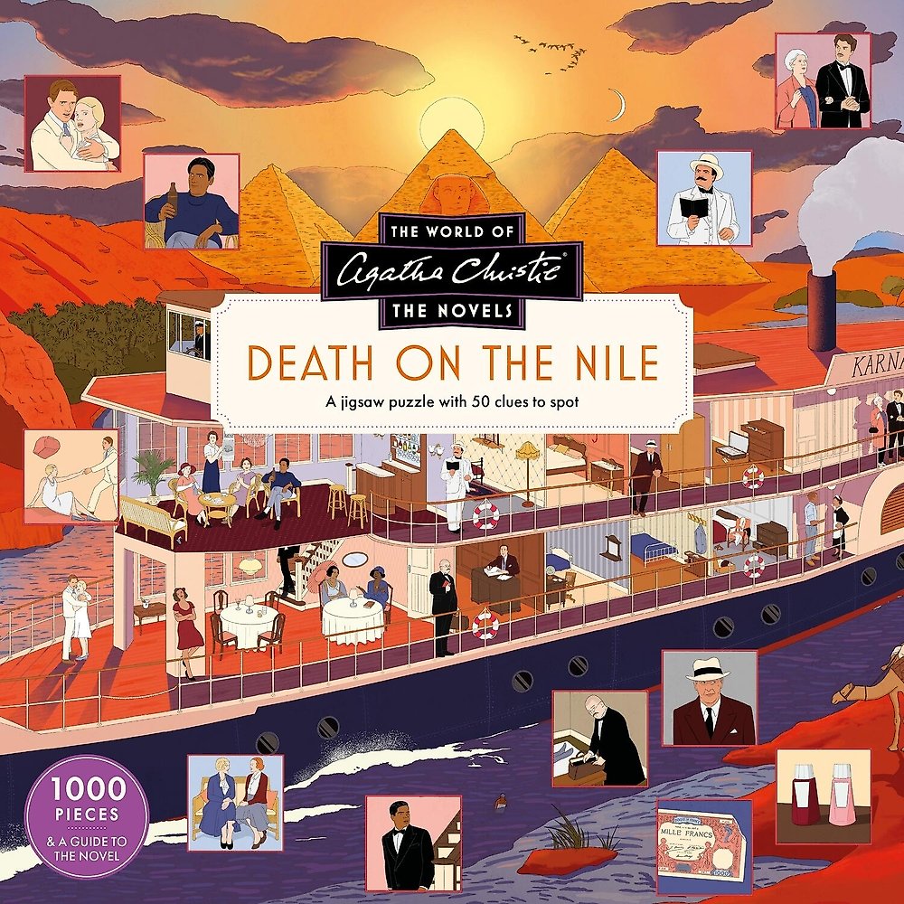 Jigsaw 1000 World Of Agatha Christie Death On The Nile